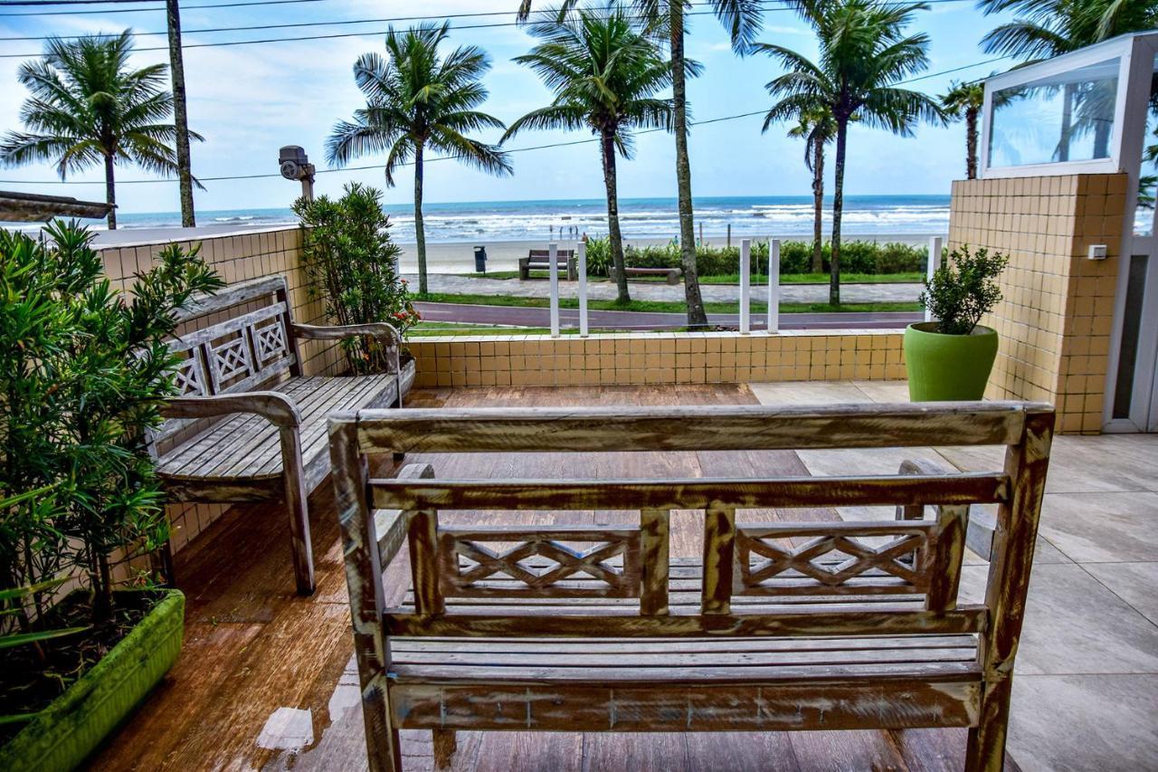 Apto C Wi-Fi A Beira-Mar Na Praia Jardim Real Sp Lejlighed Praia Grande  Eksteriør billede
