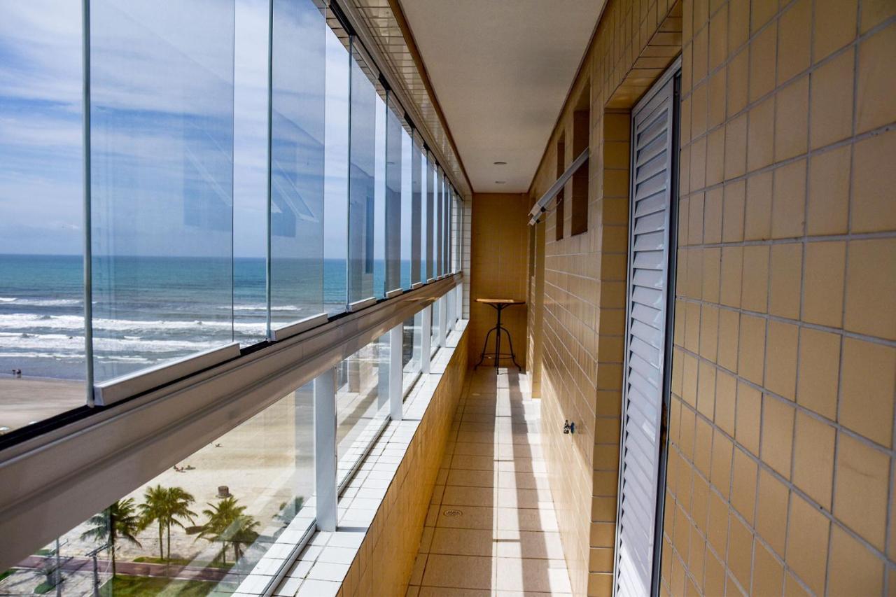 Apto C Wi-Fi A Beira-Mar Na Praia Jardim Real Sp Lejlighed Praia Grande  Eksteriør billede