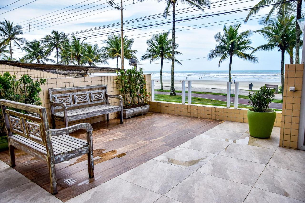 Apto C Wi-Fi A Beira-Mar Na Praia Jardim Real Sp Lejlighed Praia Grande  Eksteriør billede